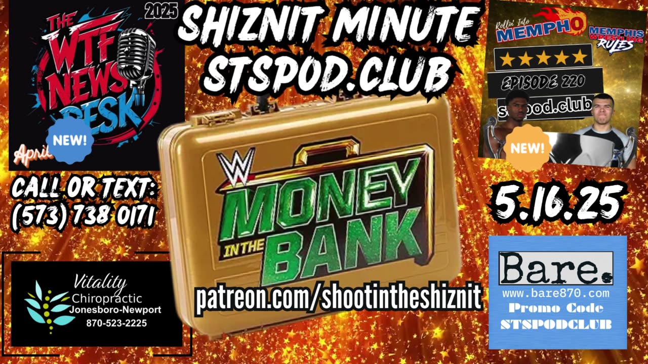 SHIZNIT MINUTE 05.16.25-BT TALKS SMACKDOWN!