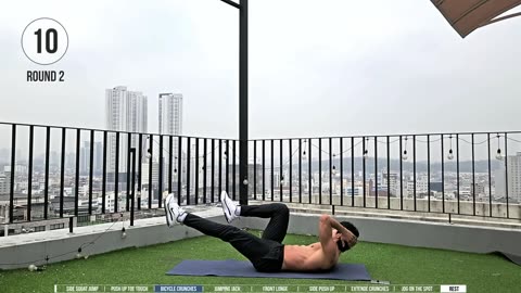 5 FULL BODY WORKOUT No Gym Bodyweight Fat Burn (Level 2-3)