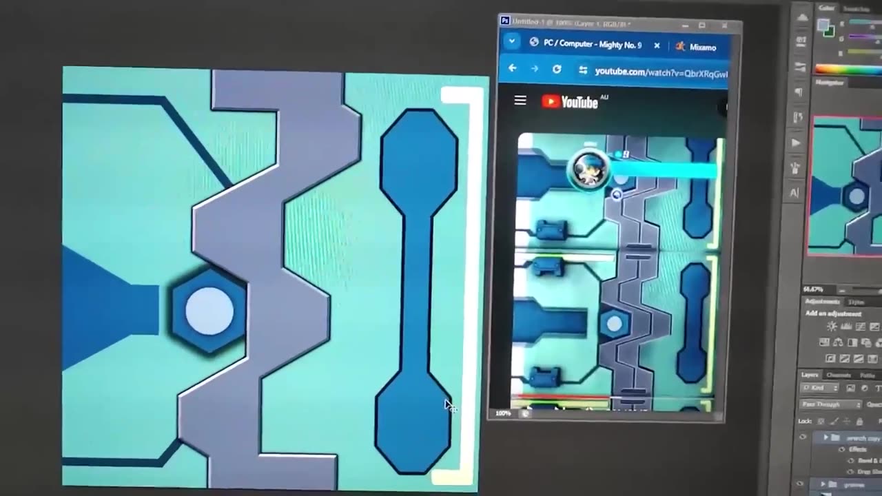 Deleted Video of Sungrand Studios Forgotten but very Manic Mighty No. 9 Meltdown
