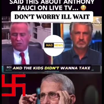 Anton Fauci worse than Josef Mengele.😡🤯⚠️ how is he still walking free?