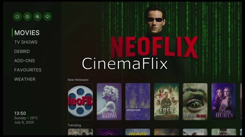 Netflix style Kodi Builds