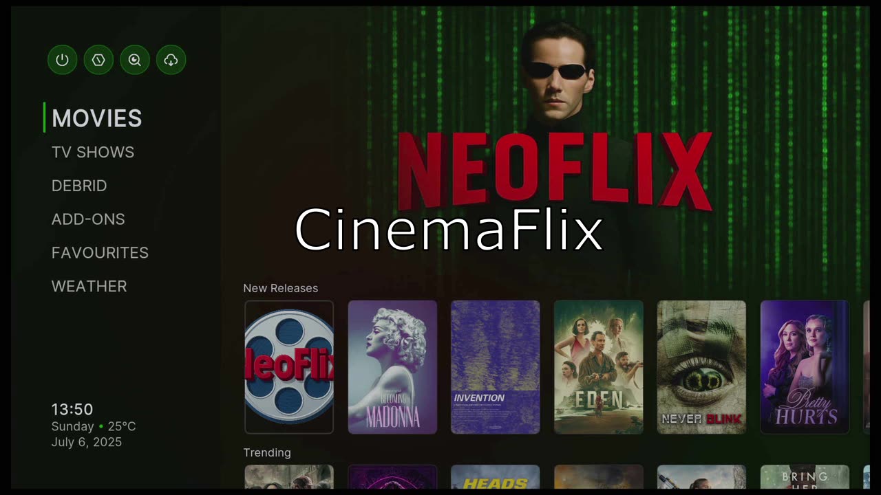 Netflix style Kodi Builds