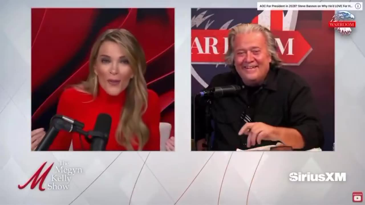 Steve Bannon and Megyn Kelly Discuss Legacy Media Consolidation of Power