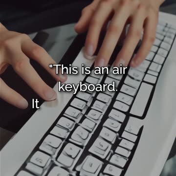 AIR KEYBOARD IS REAL