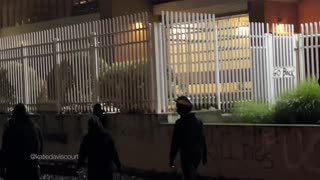 Video footage I captured on June 21 at 11:10 pm shows the “wheelchair bound”