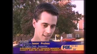 September 23, 2003 - TV Coverage of Gen. Wesley Clark at DePauw University