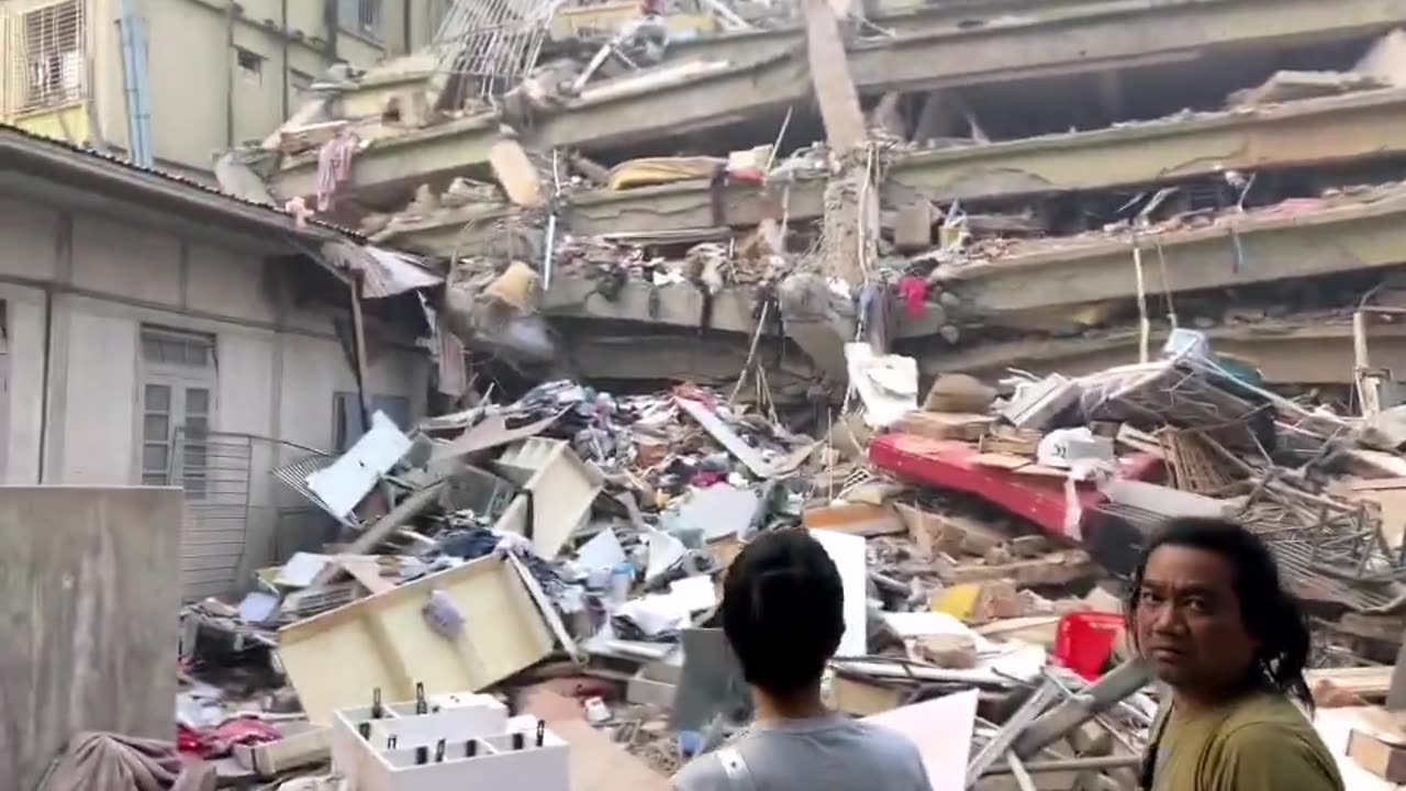 Shocking Earthquake Aftermath That Hit Myanmar