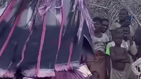 Crazy voodoo dance