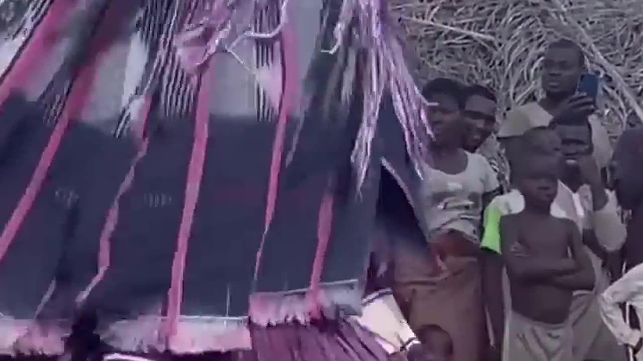 Crazy voodoo dance
