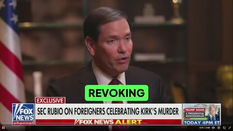 Bộ trưởng Rubio xác nhận ông sẽ CHẶN và THU HỒI thị thực của những người nước ngoài ...