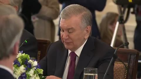 President of UZBEKISTAN "In Uzbekistan, we call you the President of the World!”