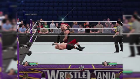PS5 WWE 2k24 Brock lesnar vs Undertaker Wrestlemania