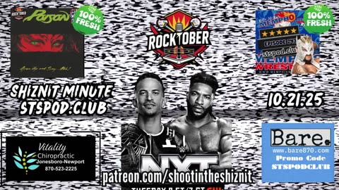 SHIZNIT MINUTE 10.21.25 - BT TALKS NXT!!