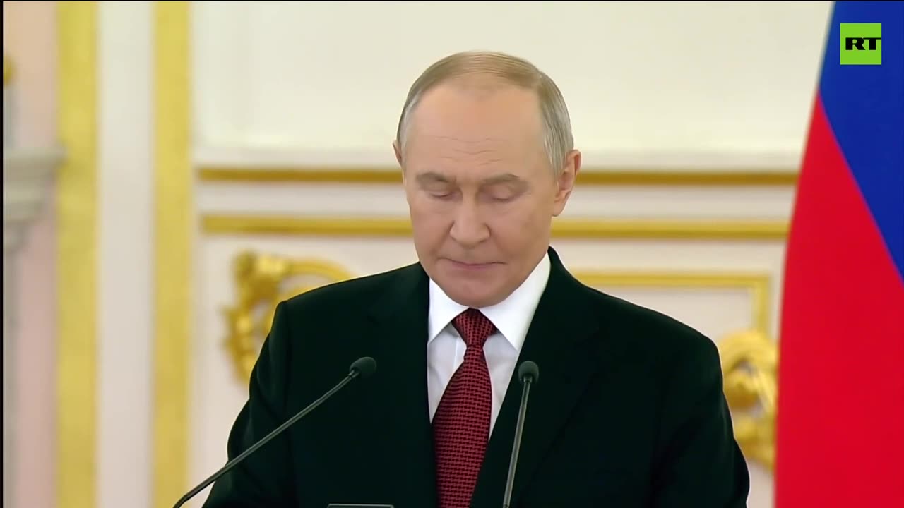 Выступление Владимира Путина на церемонии вручения верительных грамот