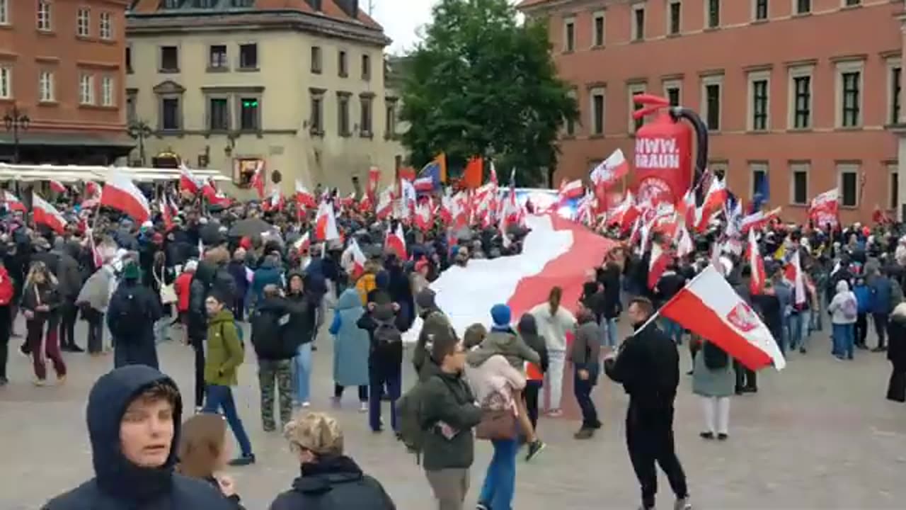 Wiec wyborczy Grzegorza Brauna, Warszawa 16.05.2025.