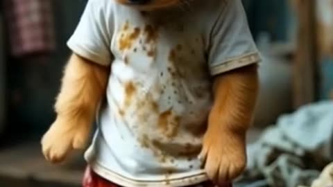 Poor Dog sad video 😥