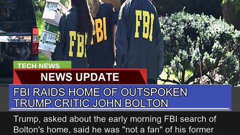 FBI Raids Home of Outspoken Trump Critic John Bolt