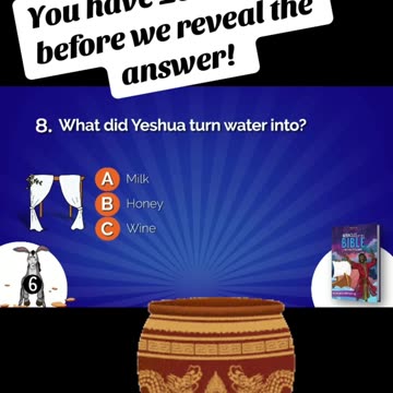 Bible miracle: What did Yeshua turn water into?