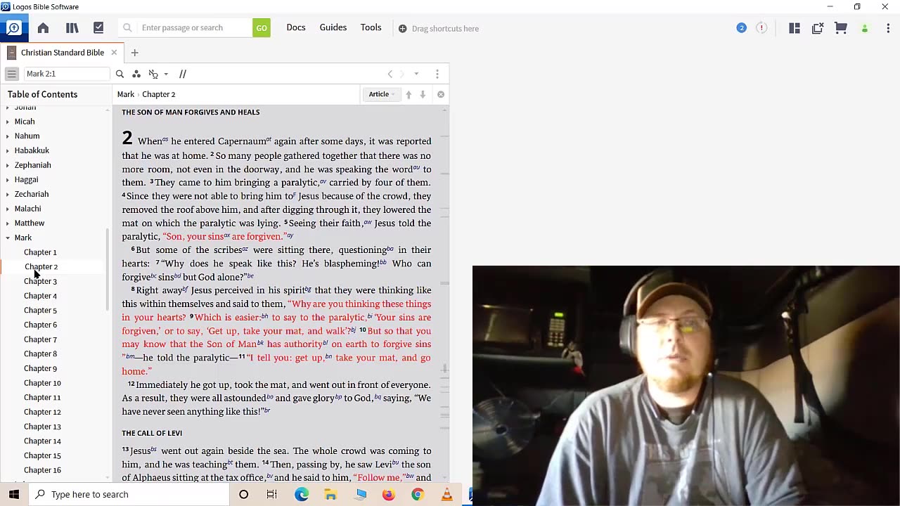 Jesus forgives a paralytic [The Bride of Christ]