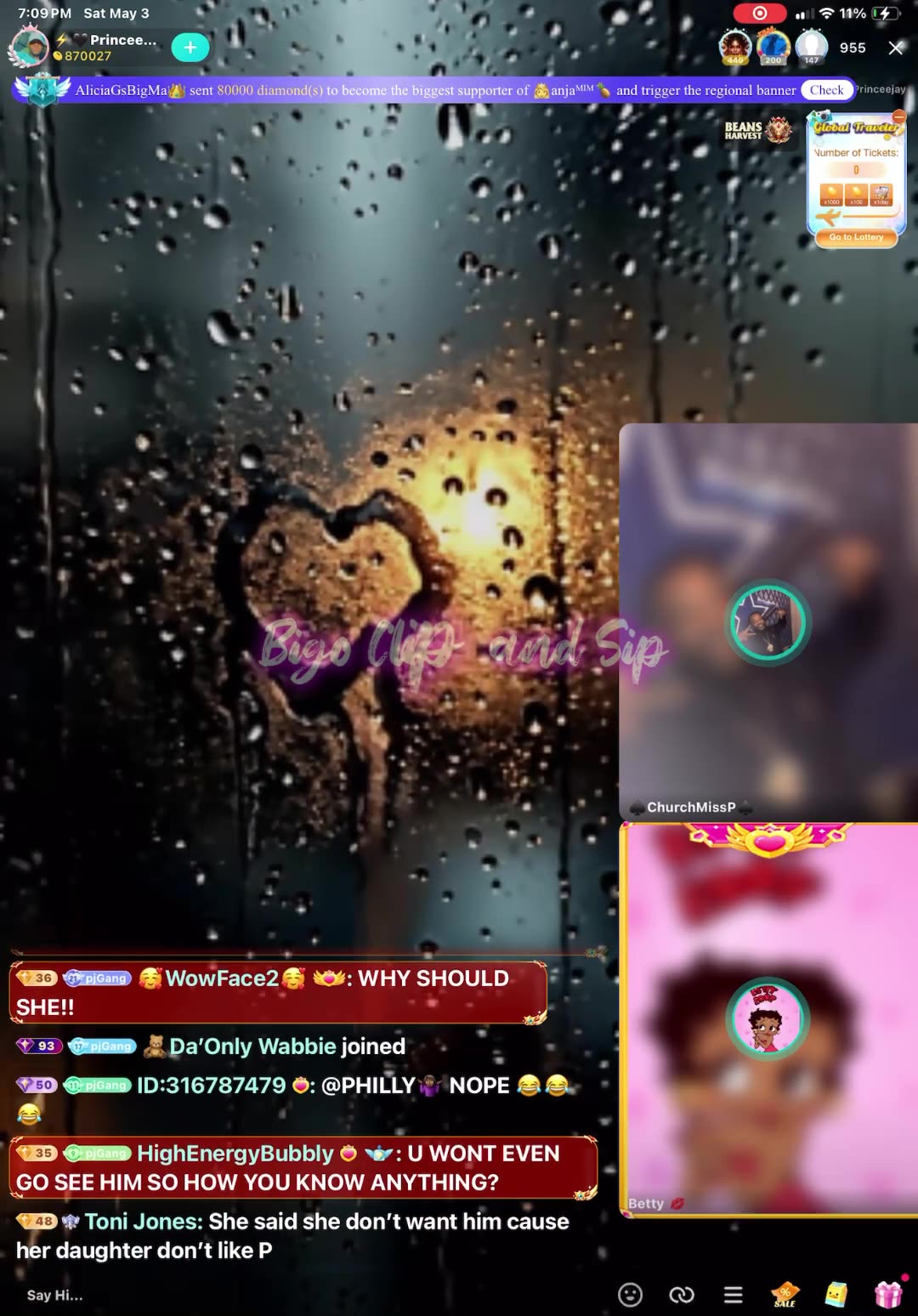 PrinceJays live where ChurchMissP joins defending Shay 5/3/25 #bigoclipandsip