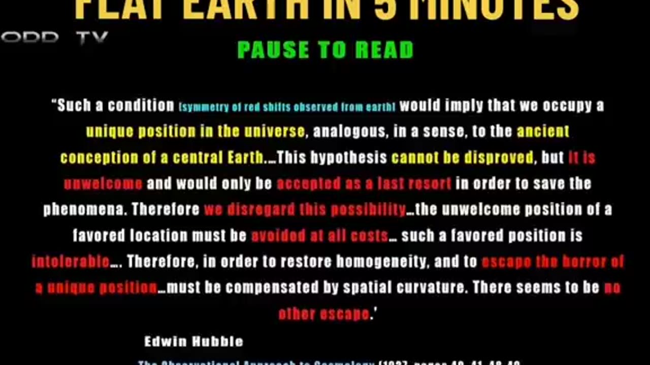 Flat Earth - Just another video and a good one