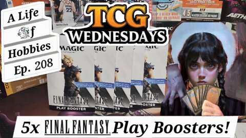 Final Fantasy - Magic the Gathering 5x Play Boosters e208