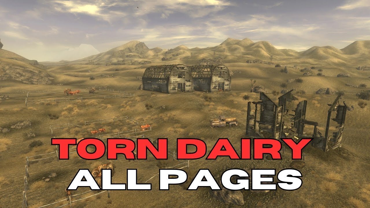 Torn Dairy All Pages - What Story Hide Behind Matthews Animal Husbandry Farm?