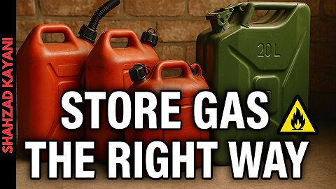 How to Store Gas for Emergencies (The Right Way) - Prepper Fuel Storage