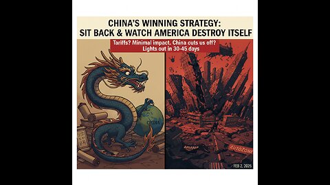 China’s Winning Strategy: Sit Back & Watch America Destroy Itself