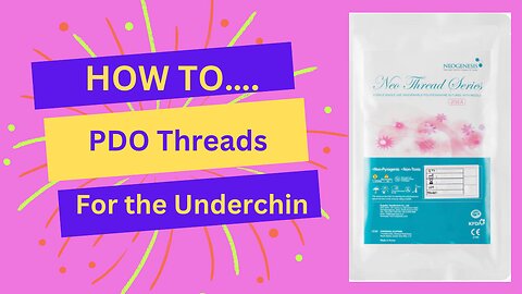 How To do PDO Threads for the Under Chin