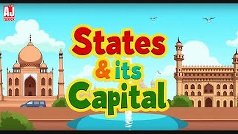 States and Capitals of India | Learn with Fun😊