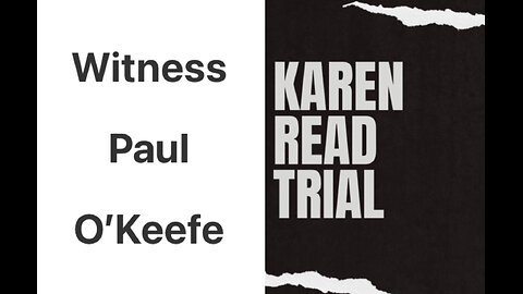 Killer Karen Read: Ring Camera Footage Of Paul O’Keefe From January 29th 2022