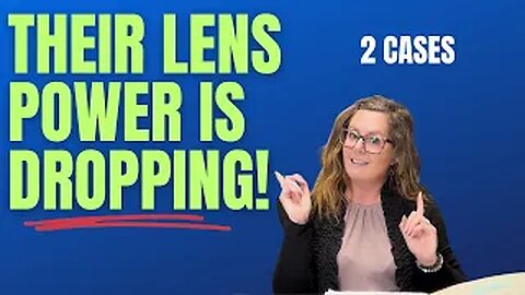 2 Cases of Lens Reduction Using Advanced Vision Therapy