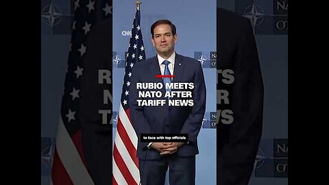 Rubio meets NATO after tariff news #TheWorldNews123