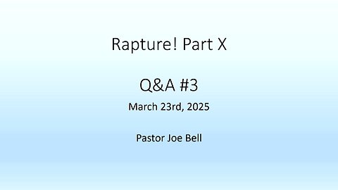 The Rapture Part 10