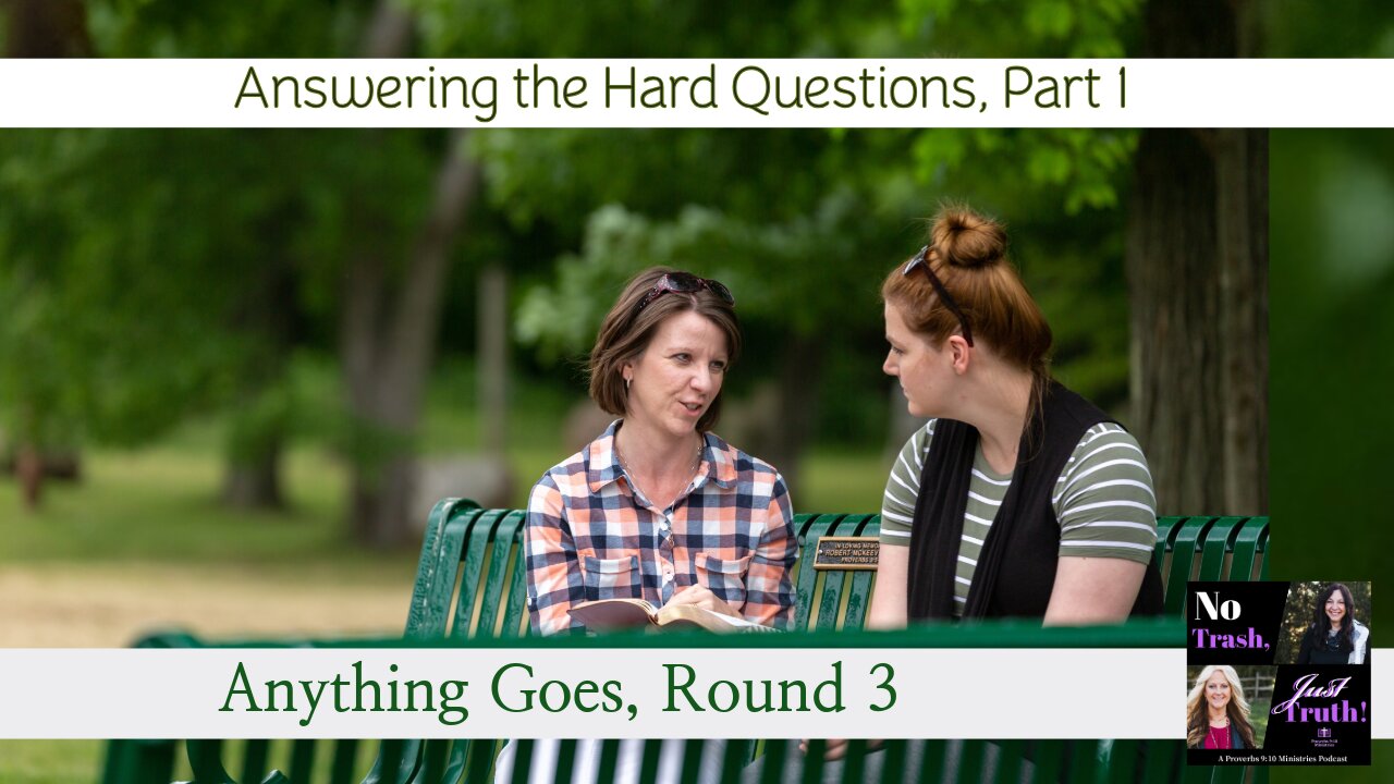 Answering the Hard Questions Part 1