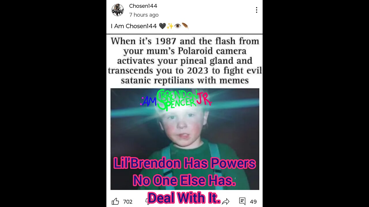This Is Brendon Spencer Jr.