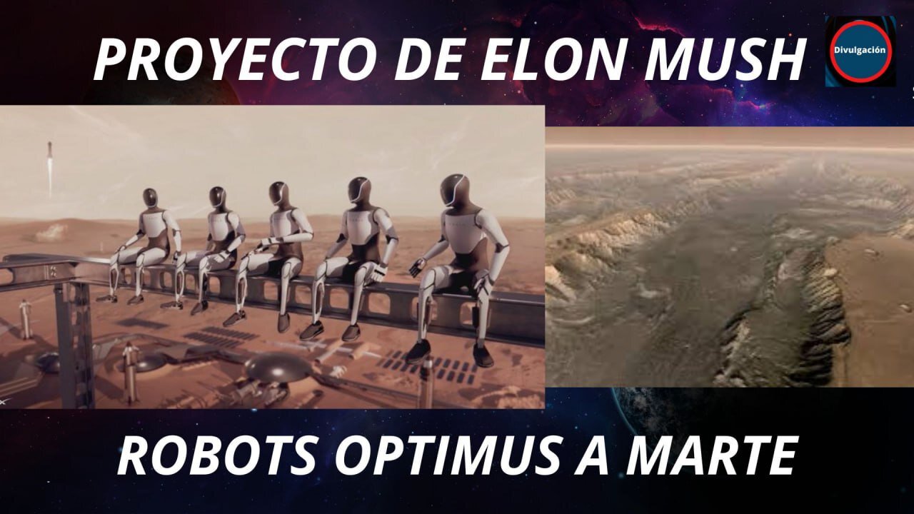 robots optimus el primer en ir a Marte