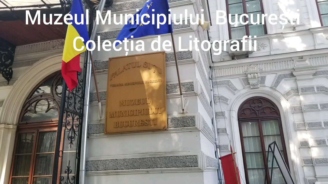 Muzeul Municipiului București Note de Calatorie Colecția de Litografii