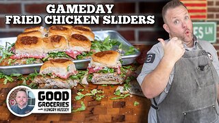 Gameday Fried Chicken Sliders on the Blackstone Griddle