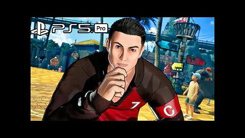 Cristiano Ronaldo Gameplay PS5 (Fatal Fury City of Wolves) 4K ULTRA HD