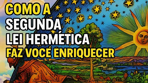 Como A Segunda Lei Hermética Faz Voçê Enriquecer