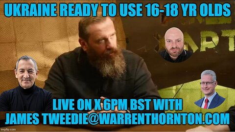 UKRAINE READY TO USE 16-18 YR OLDS WITH WARREN THORNTON & JAMES TWEEDIE