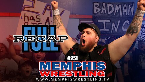 FULL RECAP !! Last week’s Memphis Wrestling! Watch before tomorrow’s show !