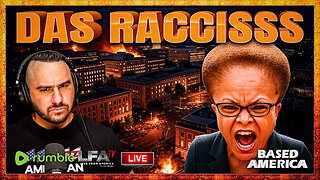 KAREN BASS SAYS FIGHTING DC CRIME IS RACCIISSS | BASED AMERICA 8.19.25 5PM