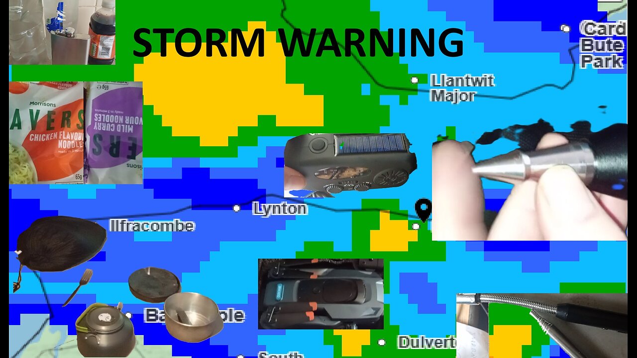 STORM WARNING , but im still gouing out , prepping , #hike , #woods , #hammock