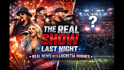 The Real Show Last Night And More... Real News With Lucretia Hughes.