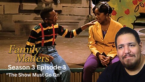 Family Matters | Season 3 Episode 3 | "The Show Must Go On" | TV Show Reaction