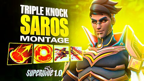 SAROS - TRIPLE KILL MONTAGE | SUPERVIVE 1.0