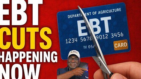 EBT CUTS ARE HAPPENING NOW! NO MORE FOOD STAMPS FOR THOSE WHO CAN GO TO WORK!